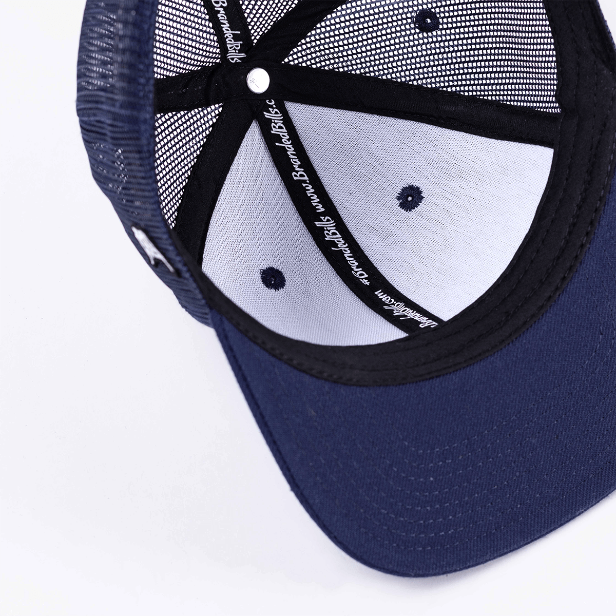 Bare Flat Trucker Navy Interior 