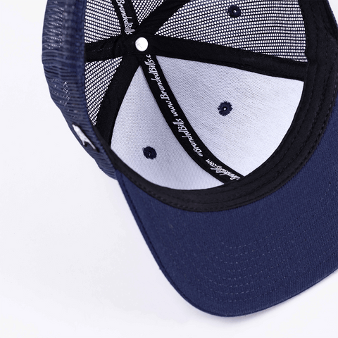 Bare Flat Trucker Navy Interior 