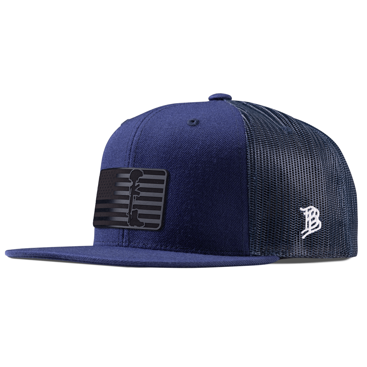 Midnight Memorial Flat Trucker Navy