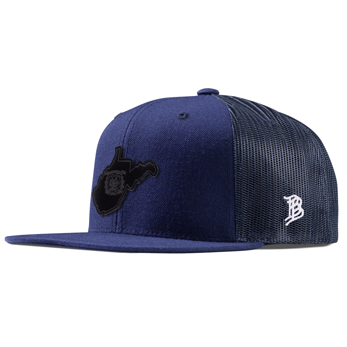 West Virginia 35 Midnight Flat Trucker Navy