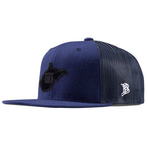 West Virginia 35 Midnight Flat Trucker Navy