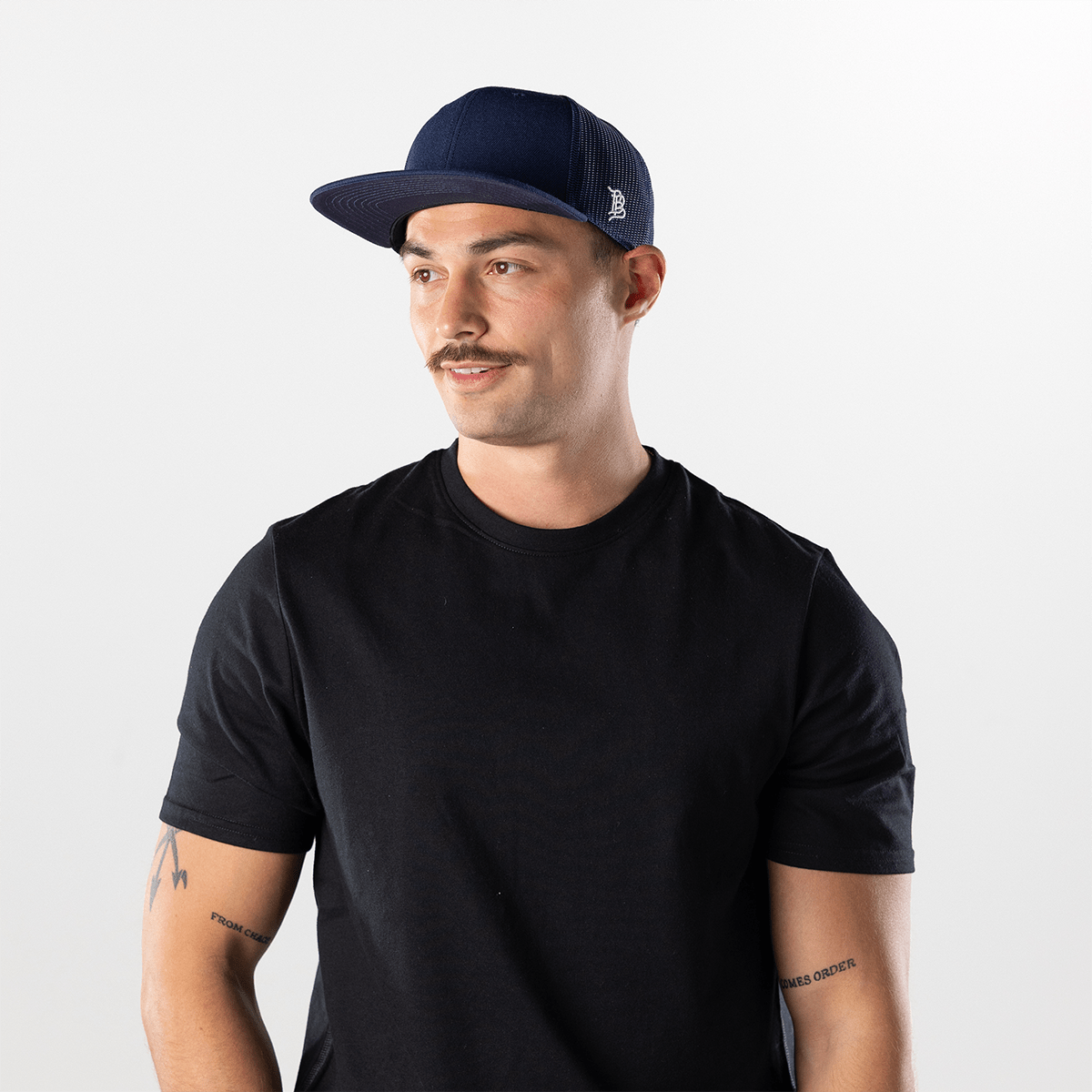 Bare Flat Trucker Navy