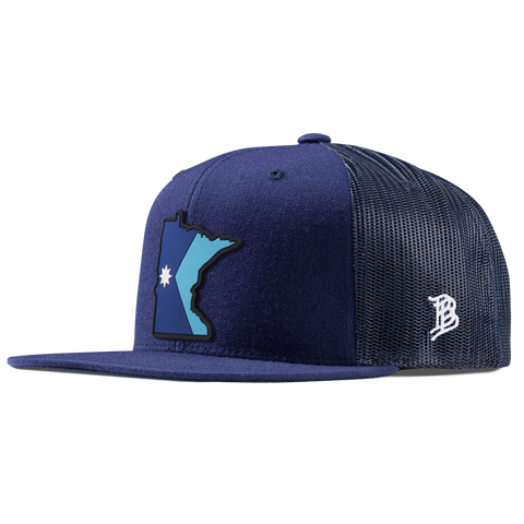 Minnesota 32 PVC Flat Trucker Navy