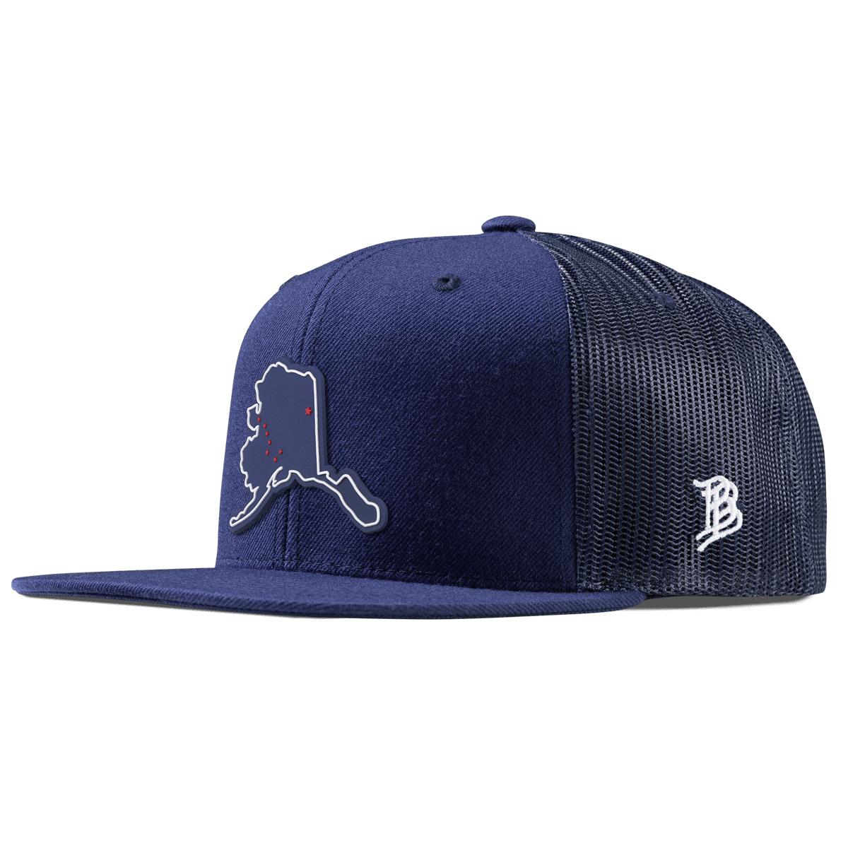 Alaska Patriot Series Flat Trucker Navy