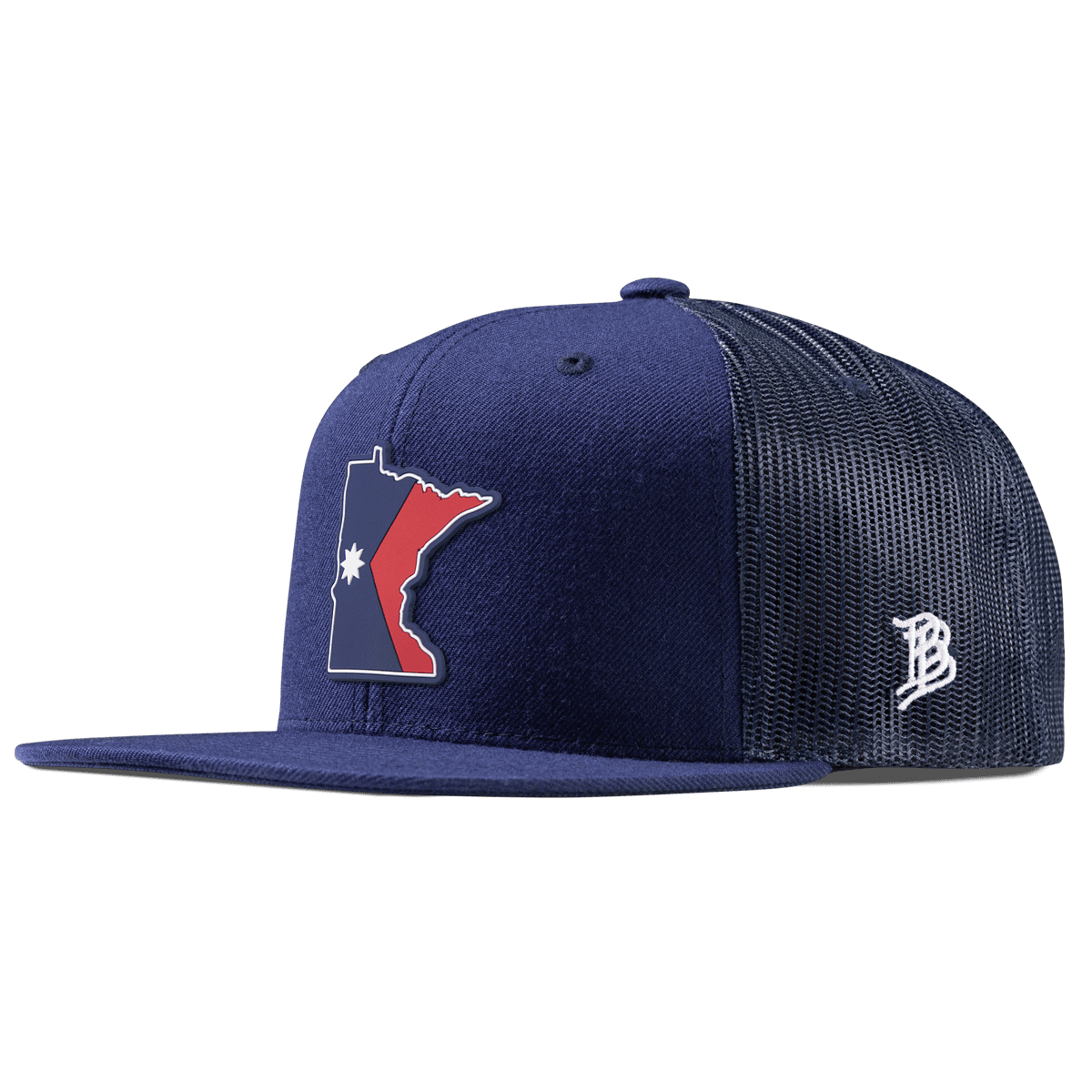 Minnesota Patriot Series Flat Trucker Navy
