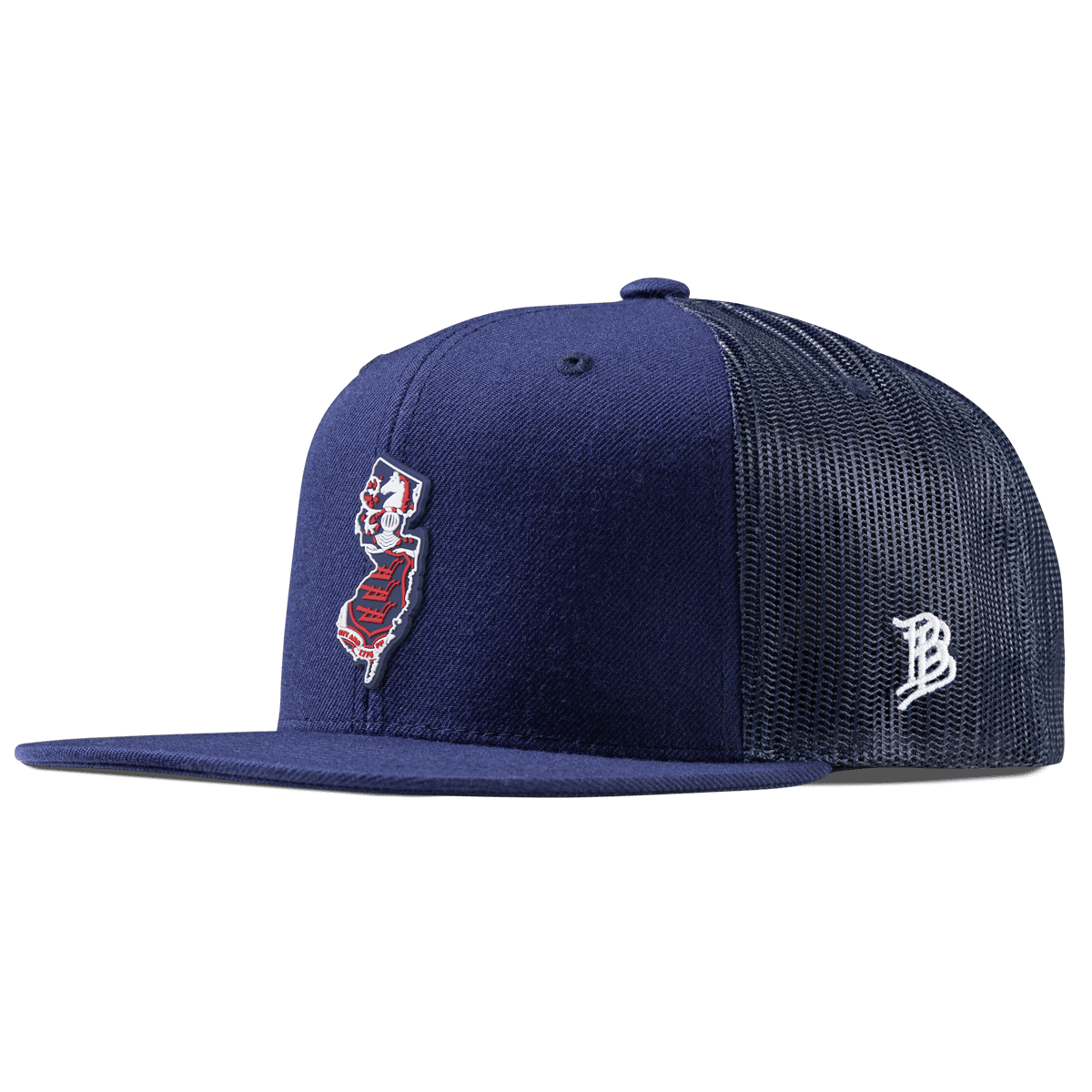 New Jersey Patriot Series Flat Trucker Navy