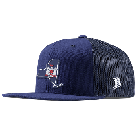 New York Patriot Series Flat Trucker Navy