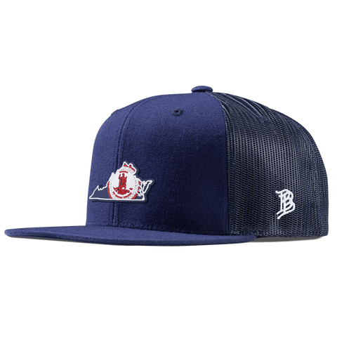 Virginia Patriot Series Flat Trucker Navy