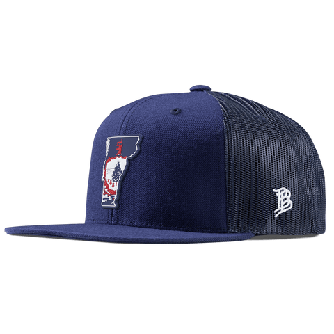 Vermont Patriot Series Flat Trucker Navy