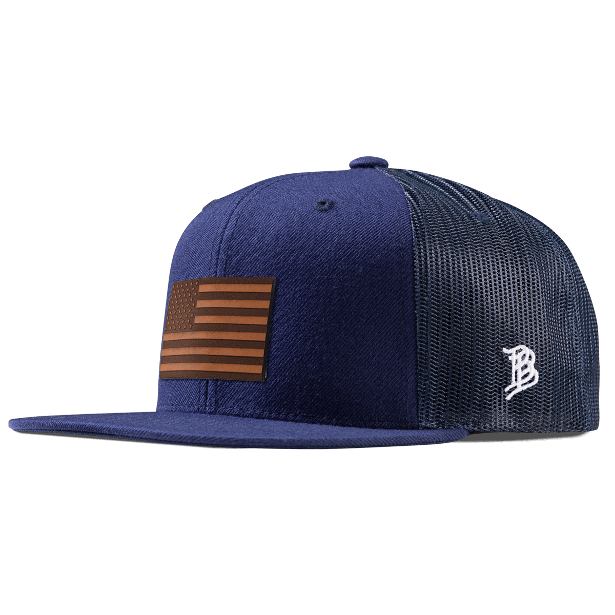 Old Glory Flat Trucker Navy