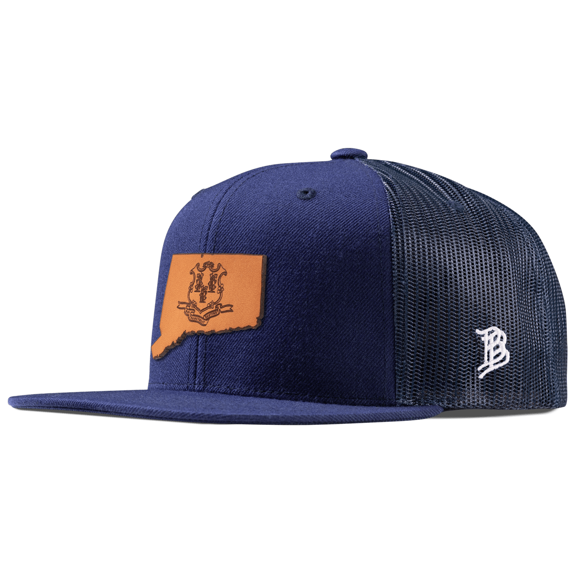 Connecticut 5 Flat Trucker Navy