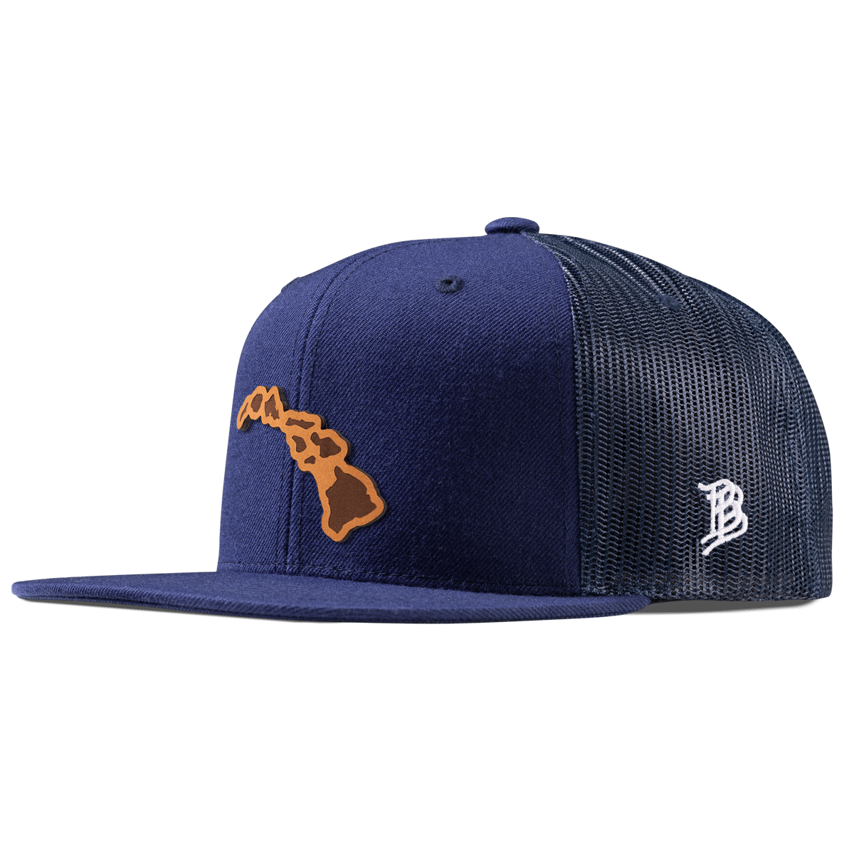 Hawaii 50 Flat Trucker Navy