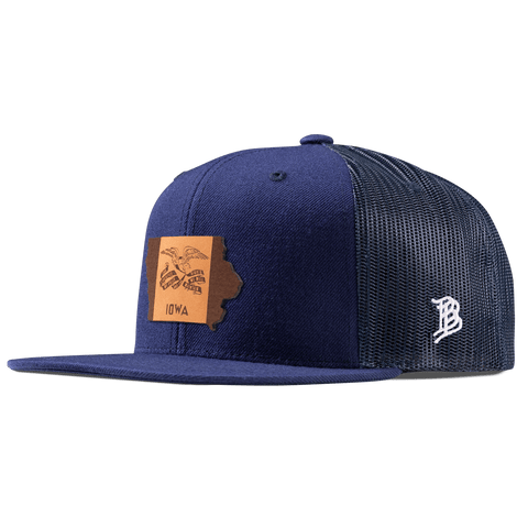 Iowa 29 Flat Trucker Navy