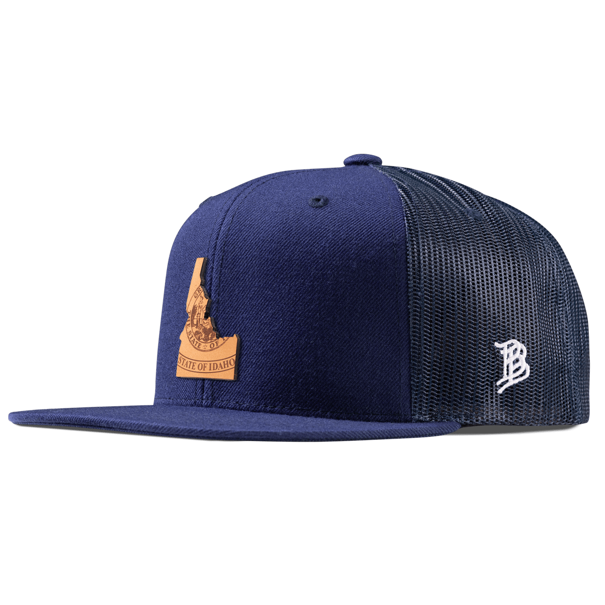 Idaho 43 Flat Trucker Navy