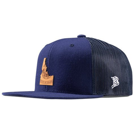 Idaho 43 Flat Trucker Navy