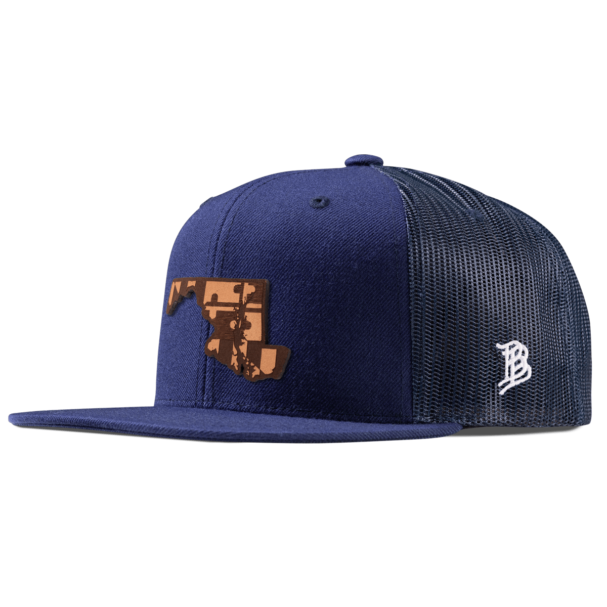 Maryland 7 Flat Trucker Navy