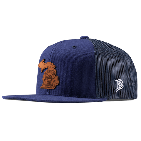 Michigan 26 Flat Trucker Navy