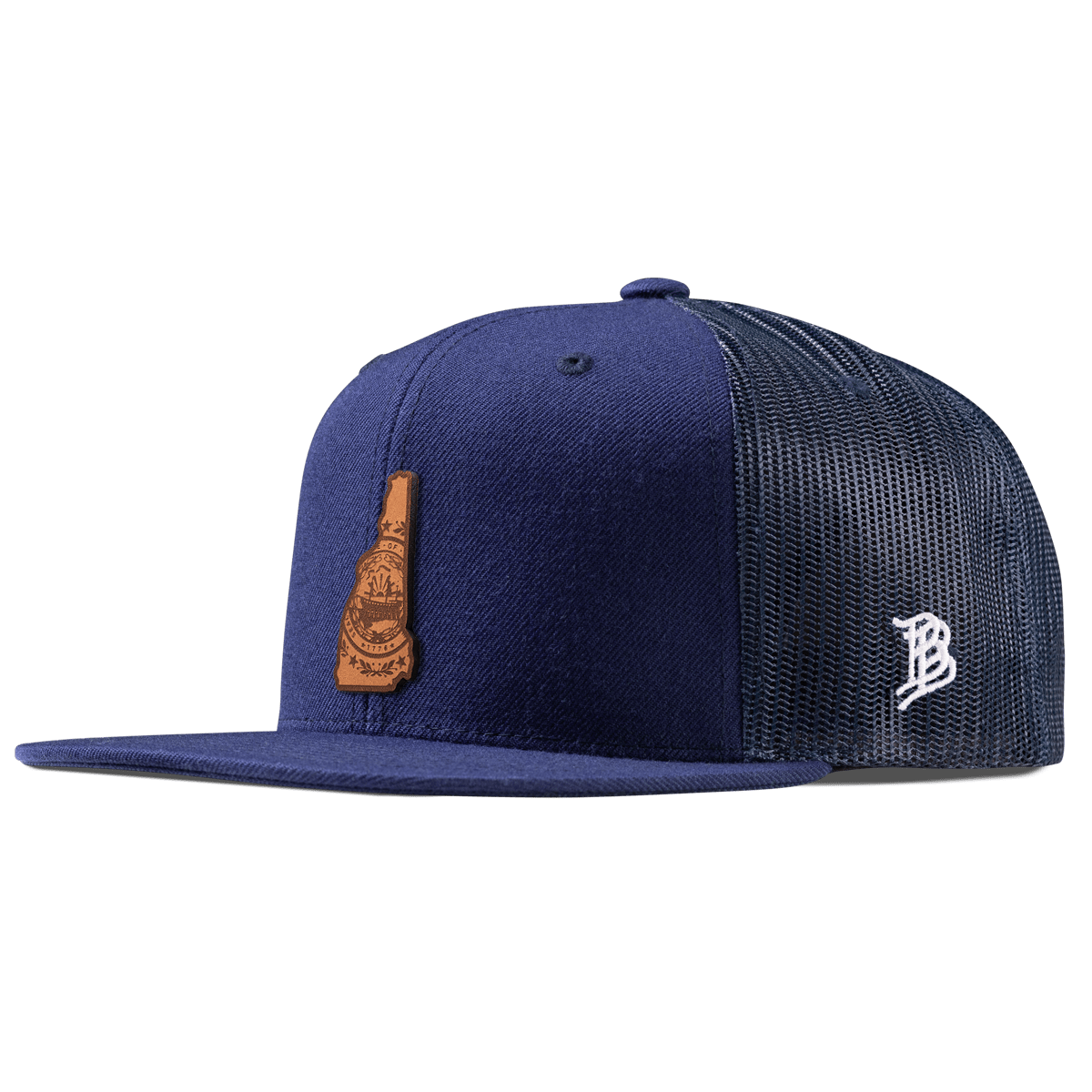 New Hampshire 9 Flat Trucker Navy