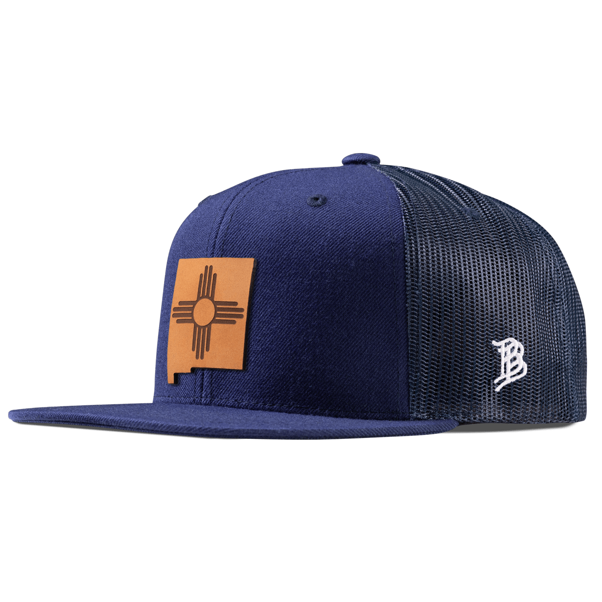 New Mexico 47 Flat Trucker Navy