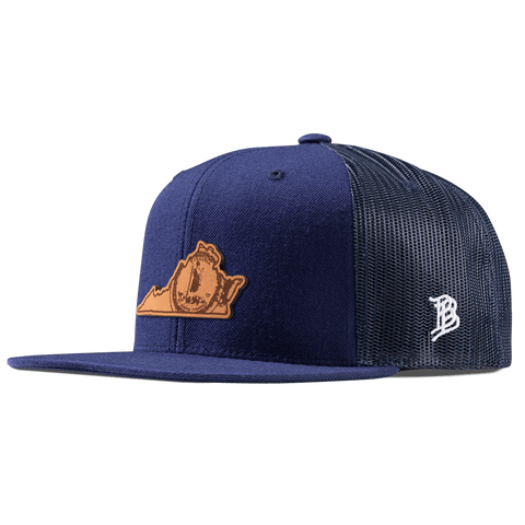 Virginia 10 Flat Trucker Navy