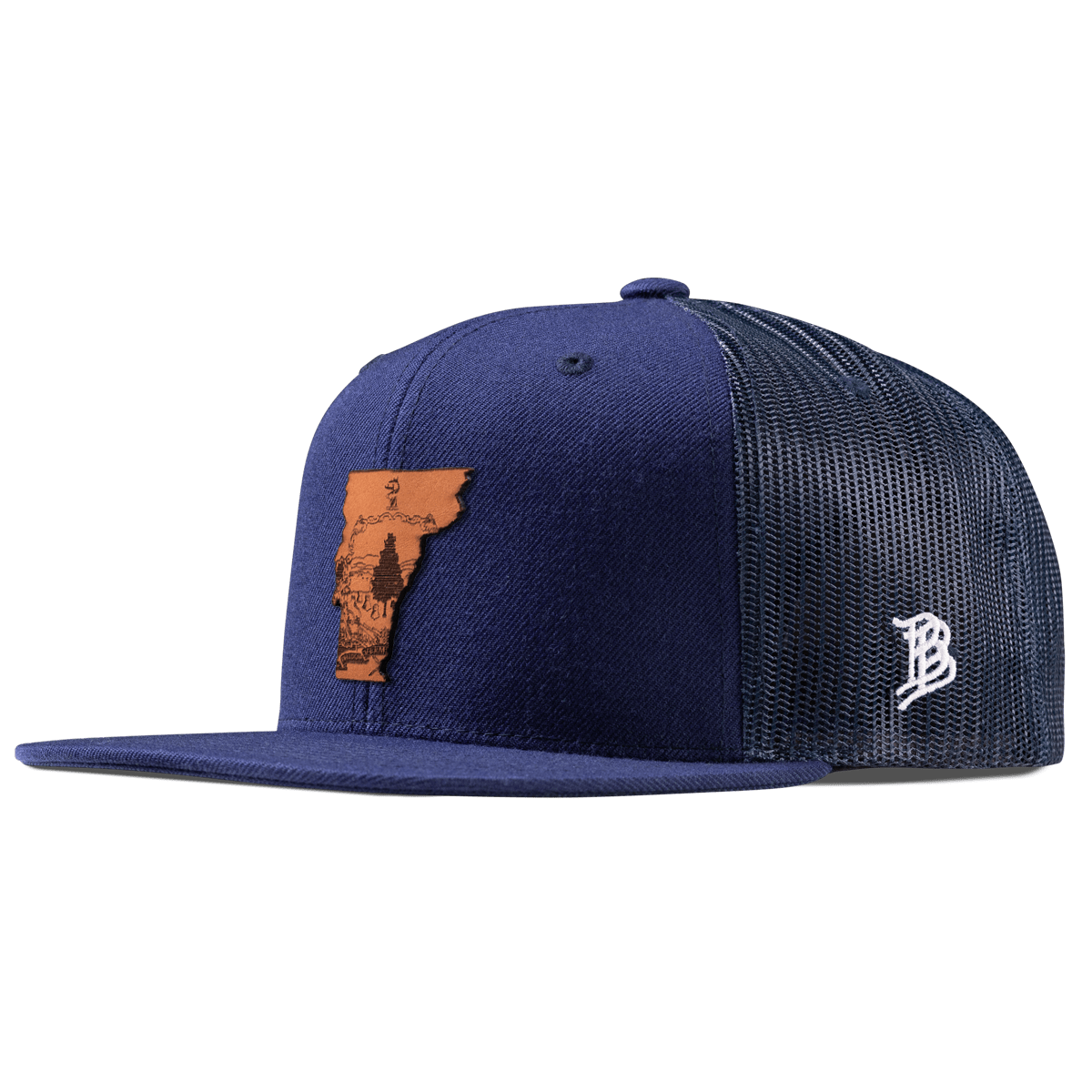 Vermont 14 Flat Trucker Navy