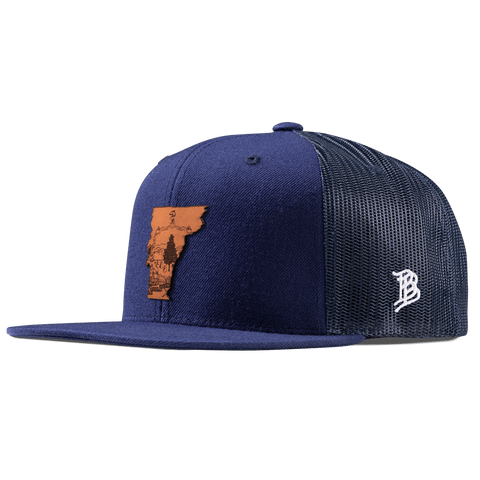 Vermont 14 Flat Trucker Navy