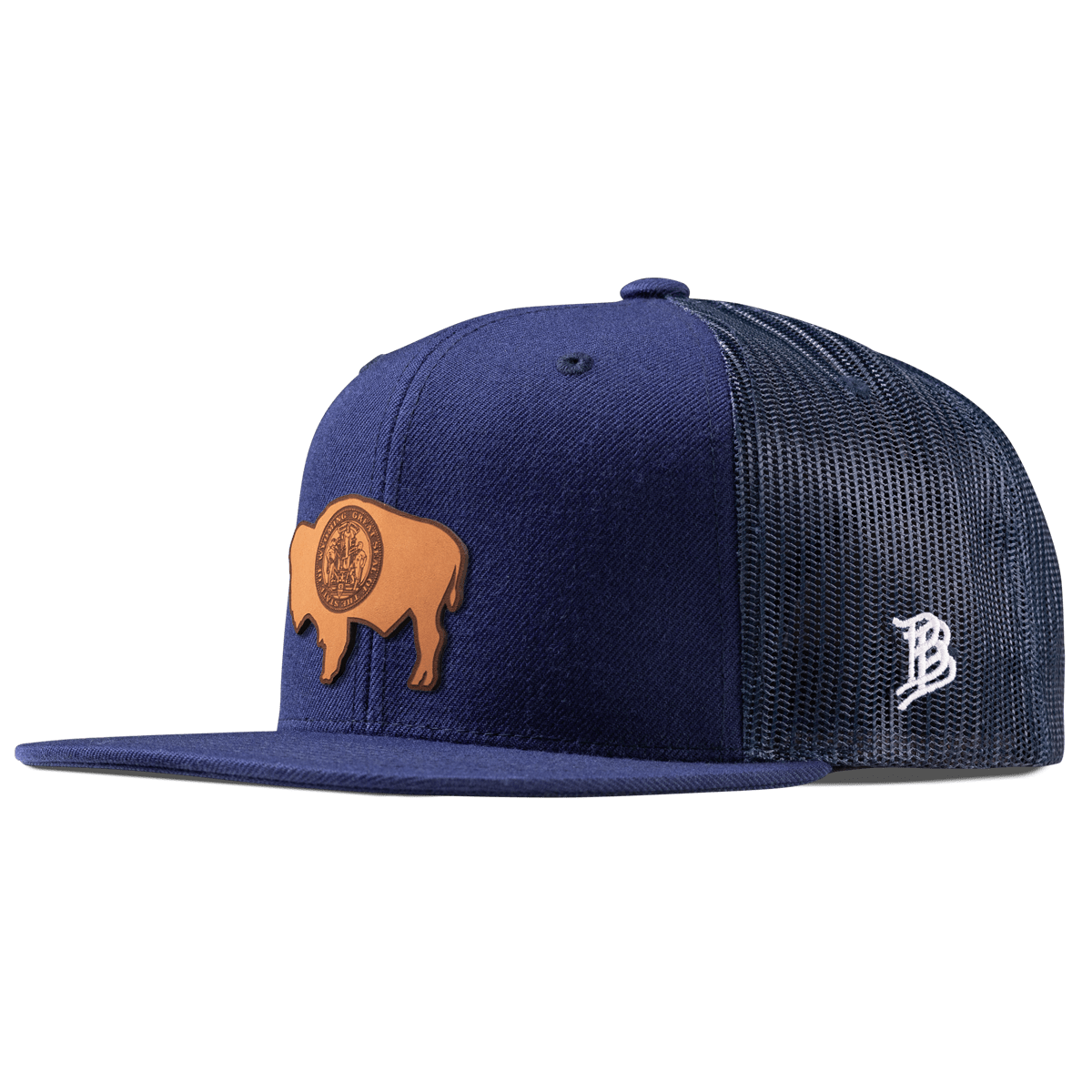 Wyoming 44 Flat Trucker Navy