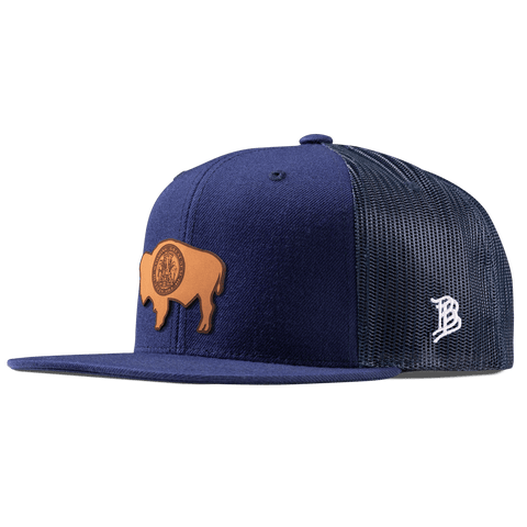 Wyoming 44 Flat Trucker Navy