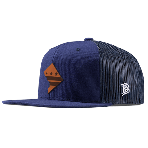 Washington DC Flat Trucker Navy