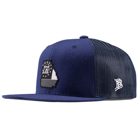 Georgia Vintage Flat Trucker  Navy