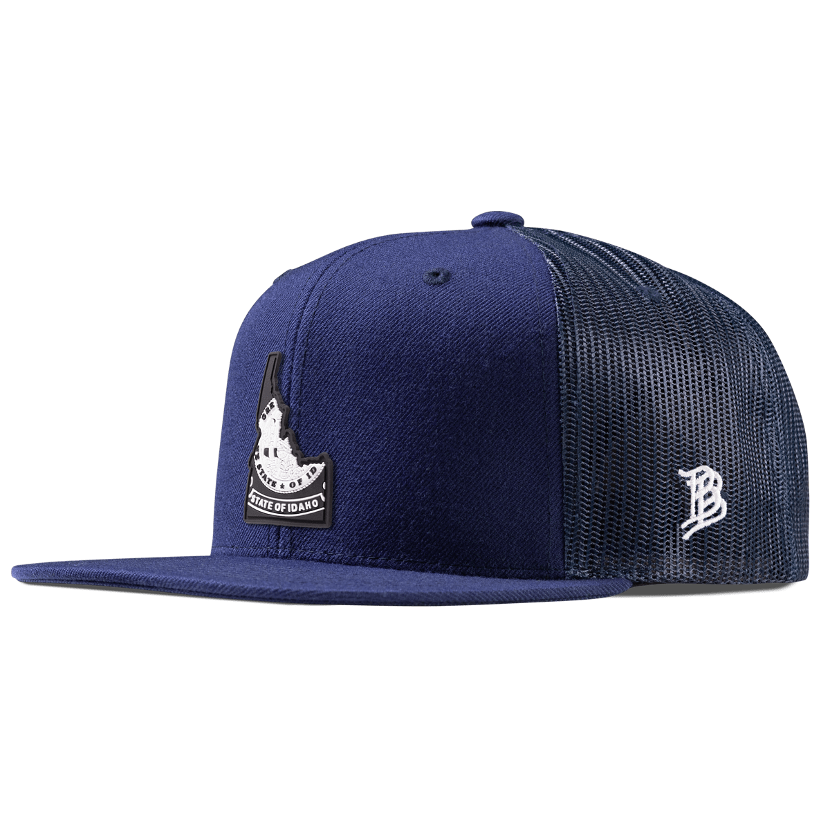 Idaho Vintage Flat Trucker  Navy