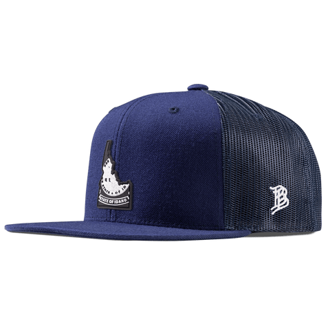 Idaho Vintage Flat Trucker  Navy