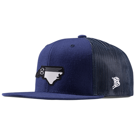 North Carolina Vintage Flat Trucker  Navy