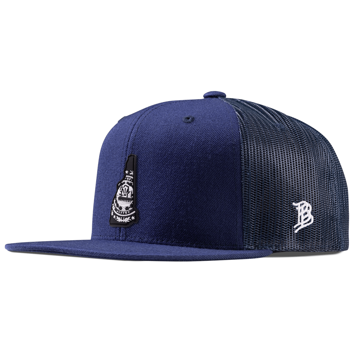 New Hampshire Vintage Flat Trucker  Navy