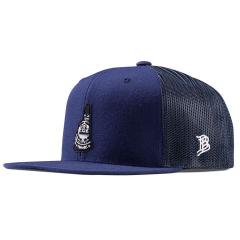 New Hampshire Vintage Flat Trucker  Navy