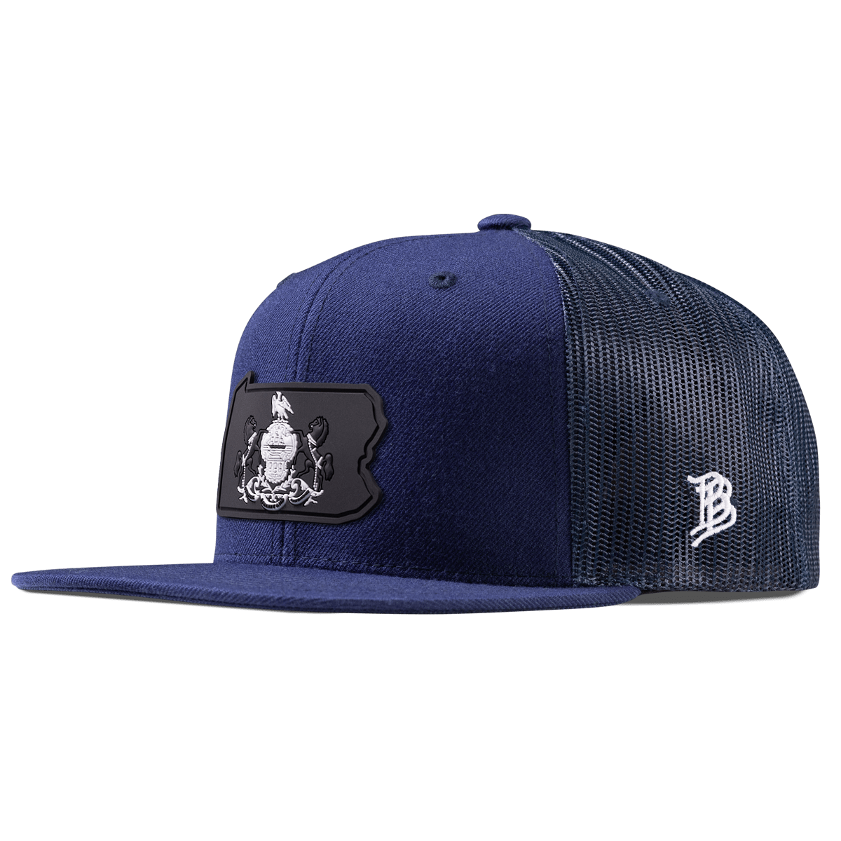 Pennsylvania Vintage Flat Trucker  Navy