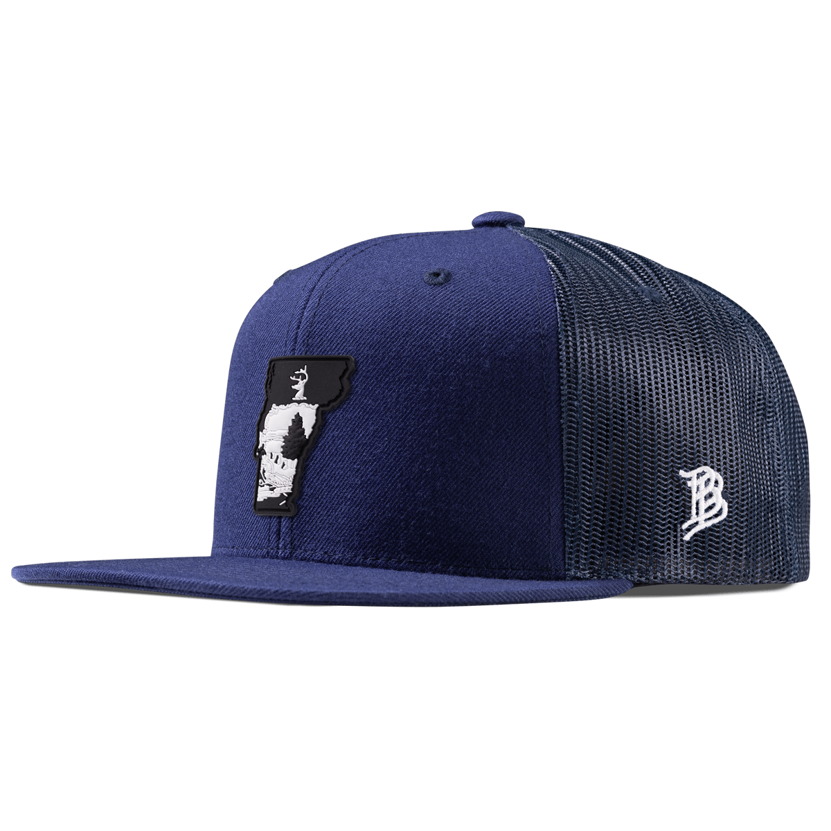Vermont Vintage Flat Trucker  Navy