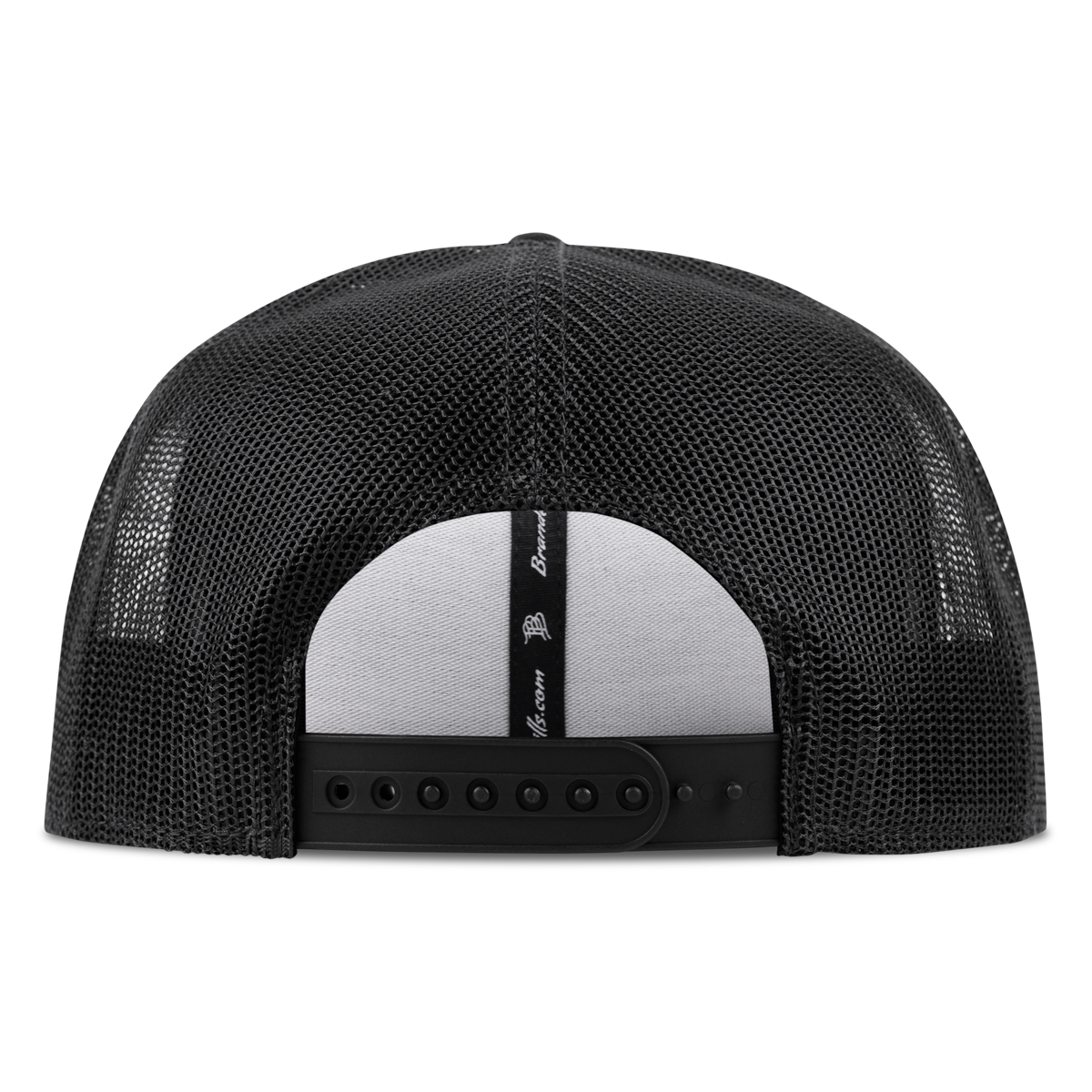Coach Flat Trucker (Black Script) Back Multicam
