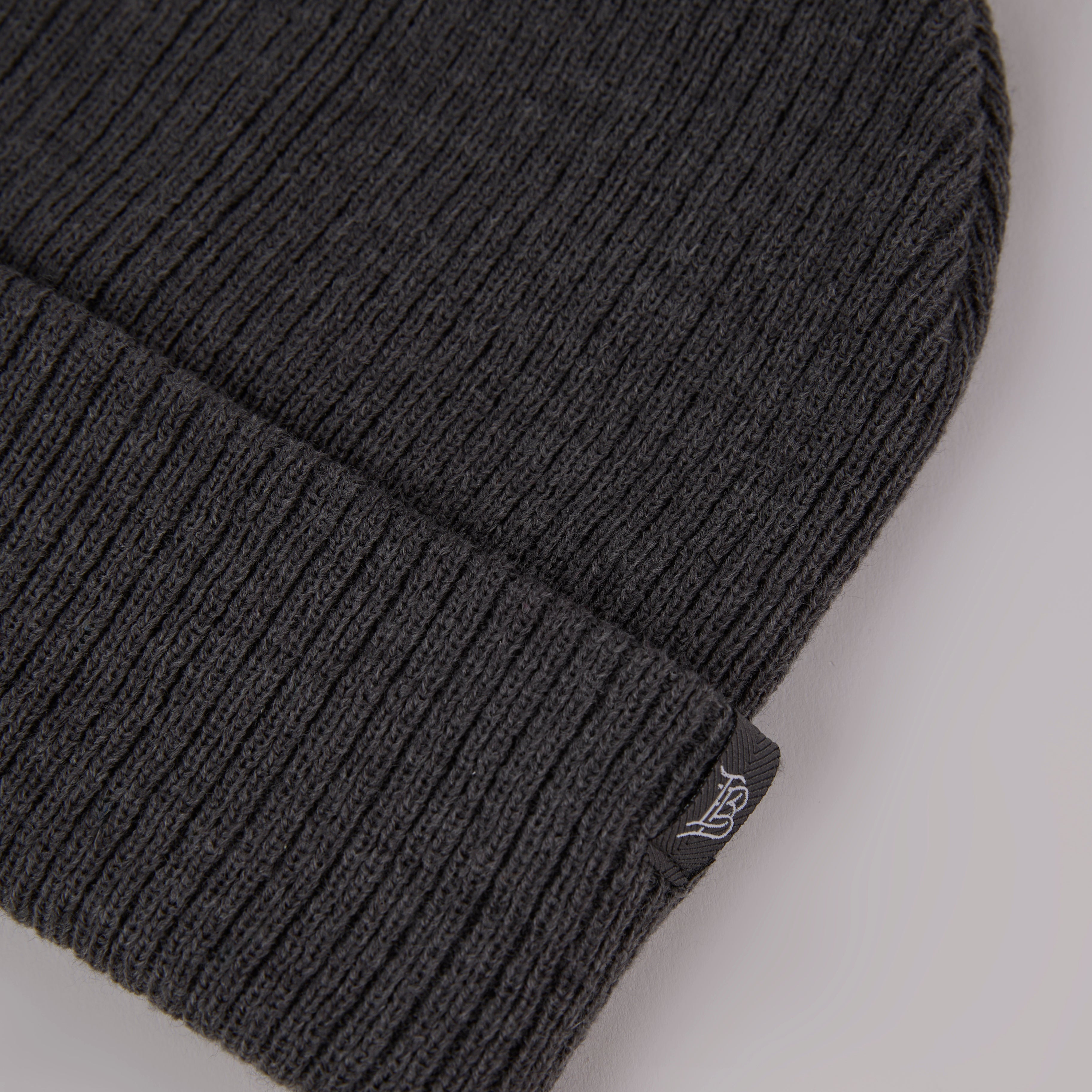 Bare Essential Beanie Charcoal