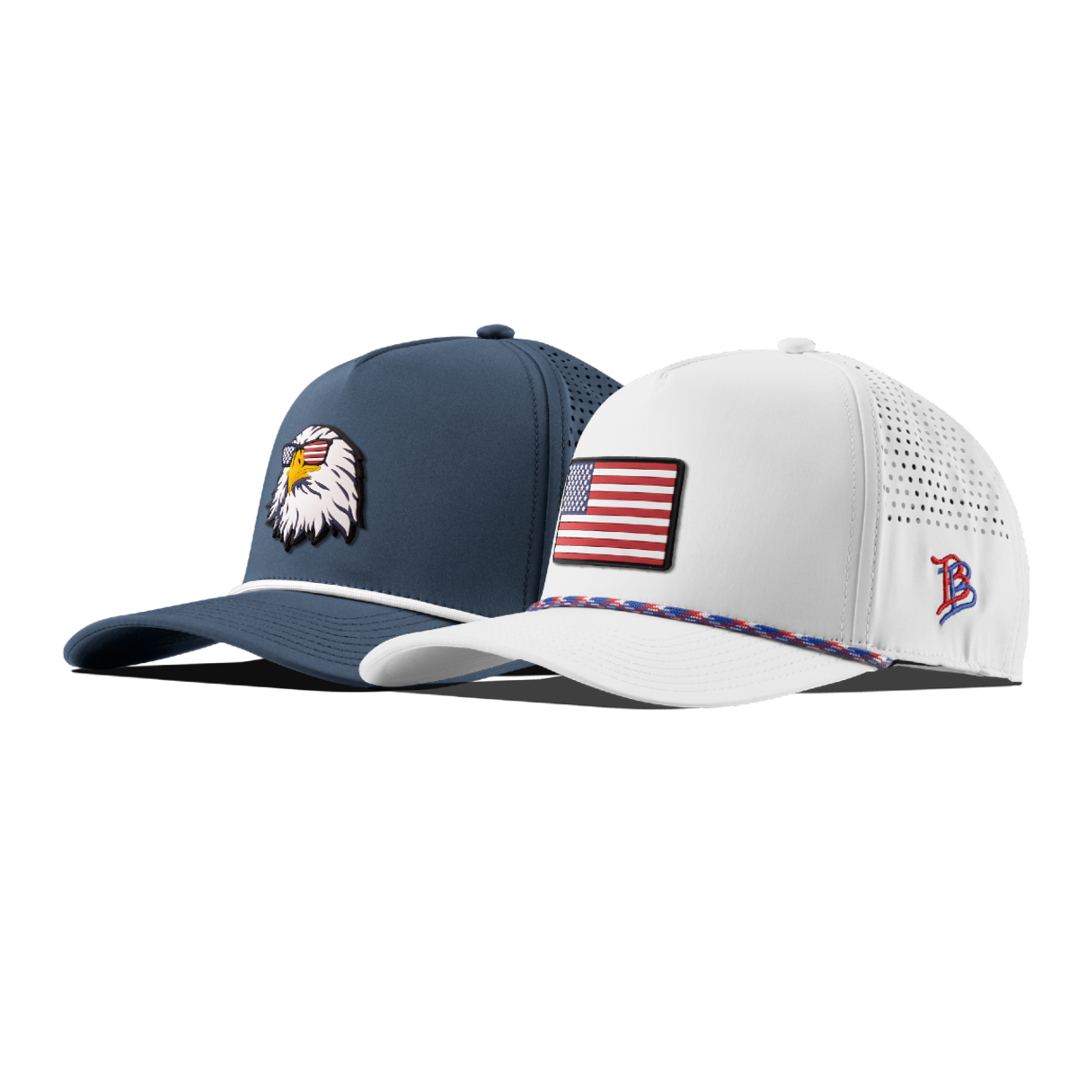 Best of USA Curved 5 Panel Rope 2-Pack Bundle