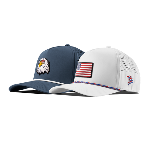 Best of USA Curved 5 Panel Rope 2-Pack Bundle