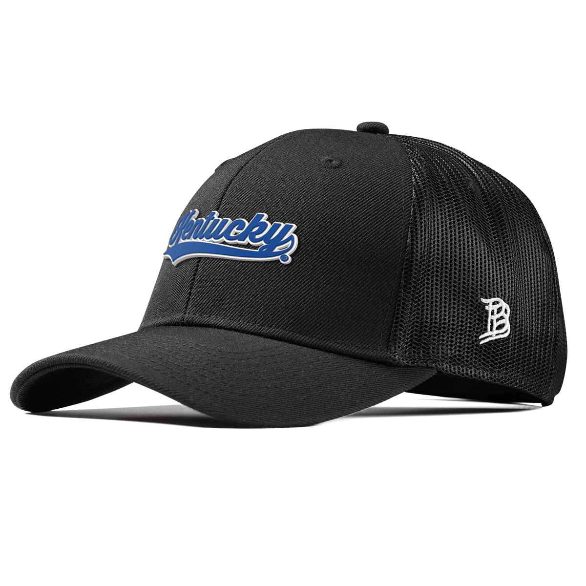 University of Kentucky "Kentucky Script" Curved Trucker Black