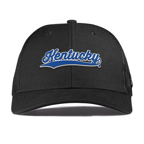 University of Kentucky "Kentucky Script" Curved Trucker Black