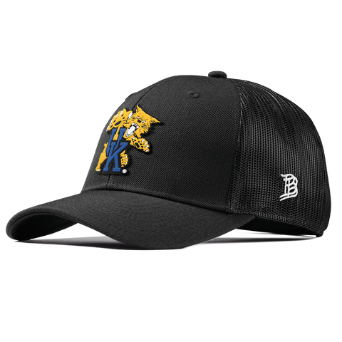University of Kentucky "The Wildcat" Curved Trucker Black