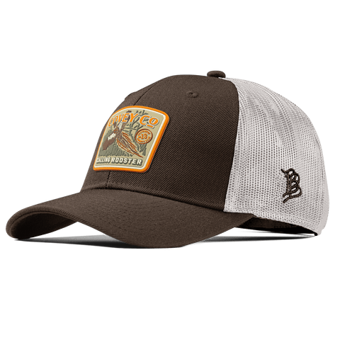 Covey Co Curved Trucker Brown