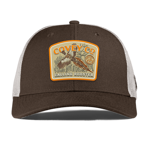 Covey Co Curved Trucker Brown