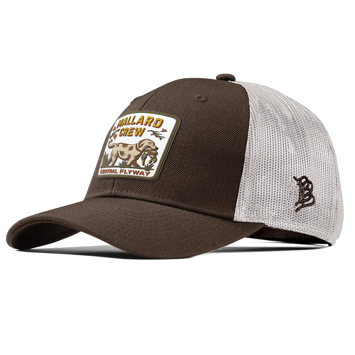 Mallard Crew Curved Trucker Brown