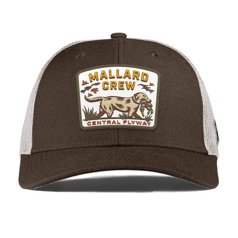 Mallard Crew Curved Trucker Brown