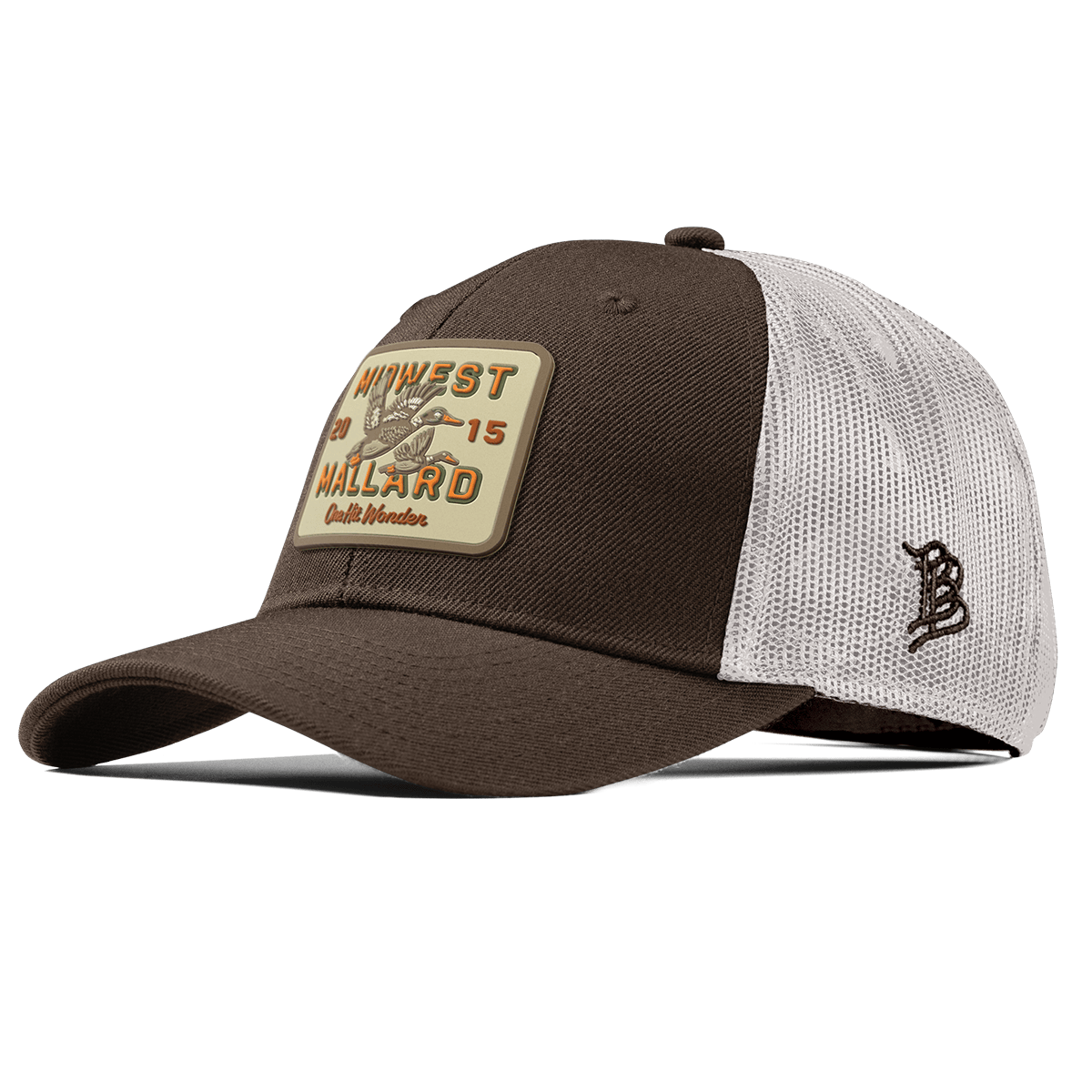 Midwest Mallard Curved Trucker Brown