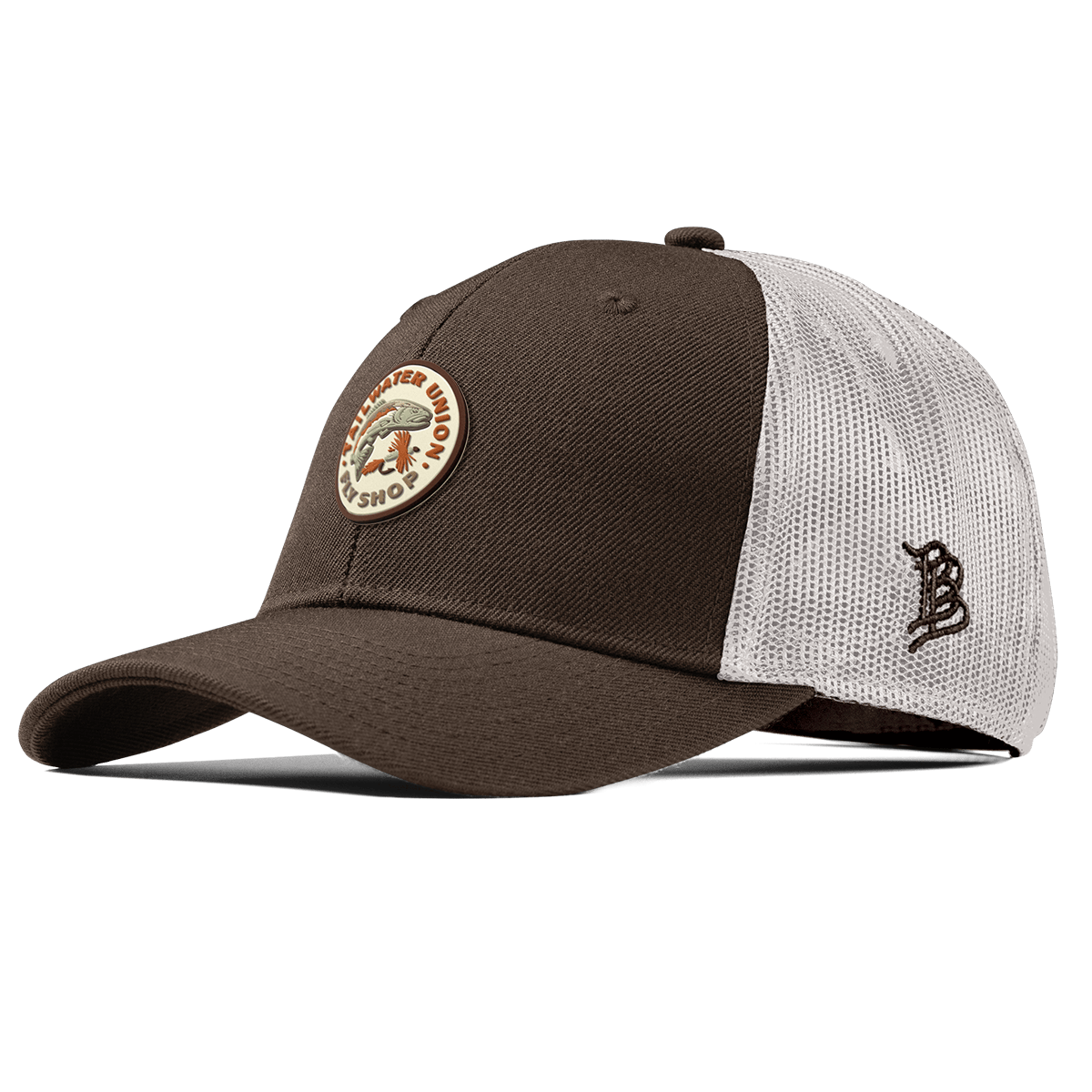 Tailwater Union Curved Trucker Brown